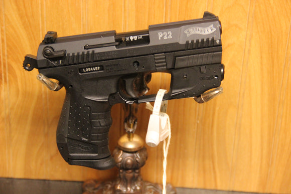 WALTHER P22 W/LASER